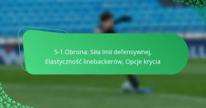 5-1 Obrona: Siła linii defensywnej, Elastyczność linebackerów, Opcje krycia